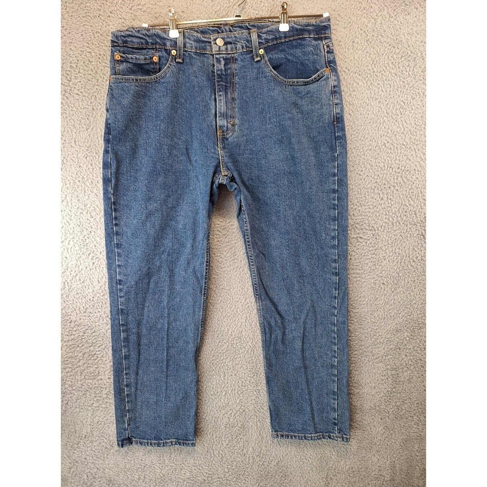 Levi's 559 Jeans Mens 36x30 (Fits 37x28) Blue Denim Stretch Red Tab Straight Leg